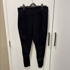 Black High-Waisted Leggings